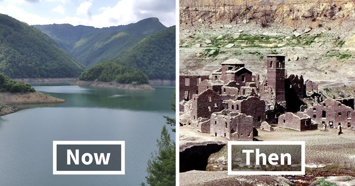 Medieval Italian "Ghost Village" That's Been Underwater Since 1947 ...