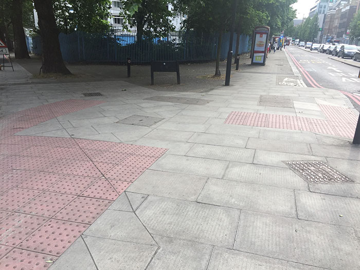 Woman Educates People On Barriers Blind Individuals Experience By Sharing Some Key Information On Tactile Paving