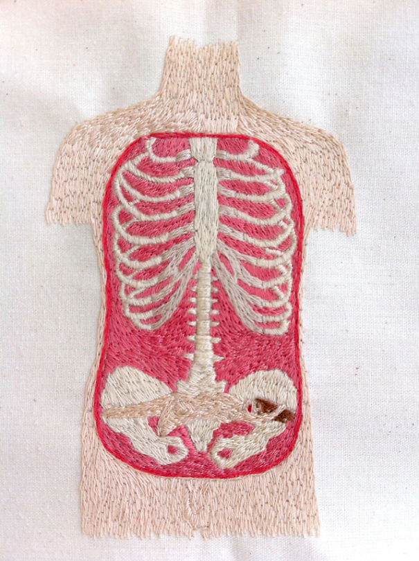 You Think It's Just A Rib Cage, But Look Closer ...