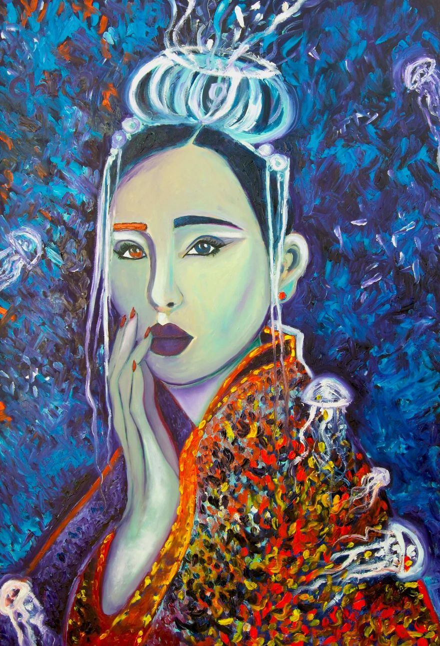 Find Out How This Painter Is Using The Color Wheel To Create String Impact Find Out How This Painter Is Using The Color Wheel To Create String Impact