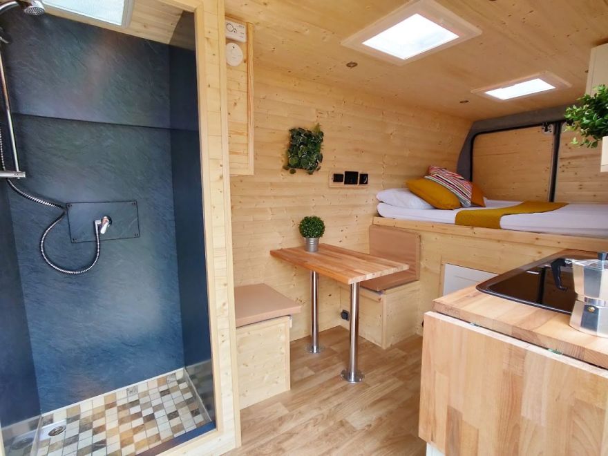 Beautiful Van Conversion Designed To Connect You To Nature Wherever You Decide To Park Up.