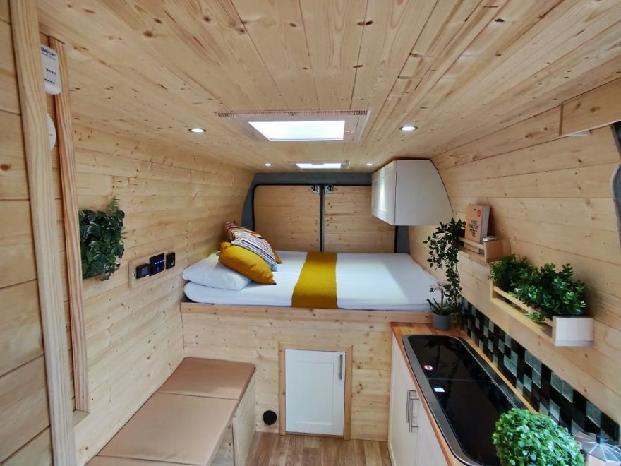 Beautiful Van Conversion Designed To Connect You To Nature Wherever You Decide To Park Up.
