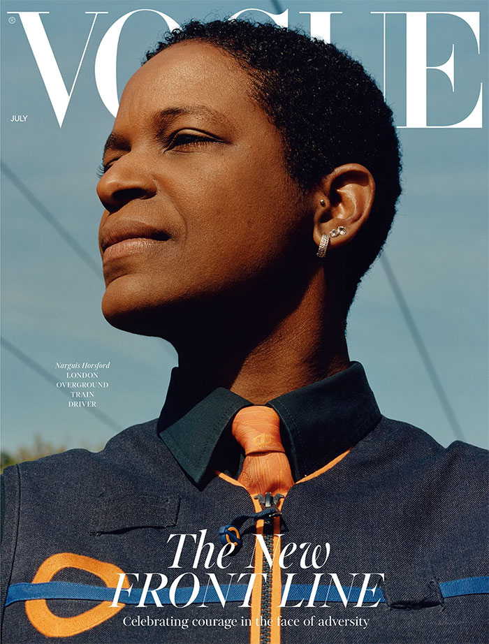 New Vogue Cover Features Key Workers Instead Of Models To Portray Their Importance