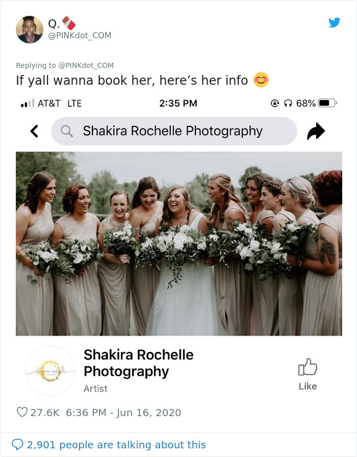 Photographer Receives Message From Bride Demanding Her Money Back Because She Supports BLM, Has A Priceless Response To Shut Her Down