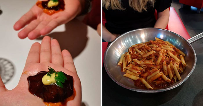 35 People Who Got Some Of The Most Ridiculous Food Servings In The Restaurant Business (New Pics)