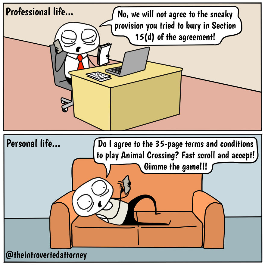 I Draw Funny Comics Based On My Experiences As A Lawyer | Bored Panda