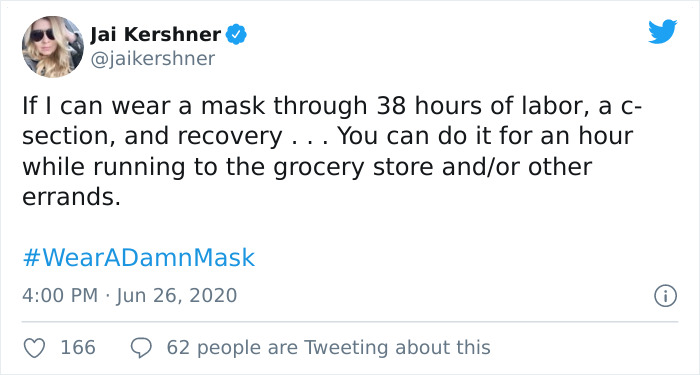 Moms Who Gave Birth Wearing Masks Respond To Those Refusing To Wear Them For 5 Minutes With Savage Tweets