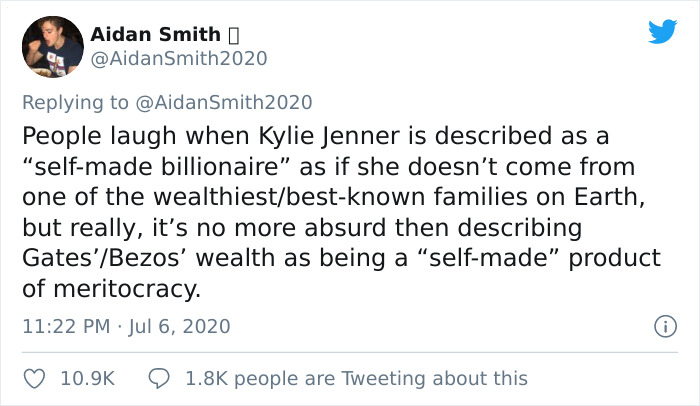 Viral Thread Busts The Myth About Famous Billionaires Starting Out "Poor"