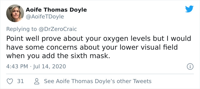 Doctor Puts On 6 Masks And Hooks Himself To An Oxygen Meter To Prove Anti-Maskers Are Talking Nonsense