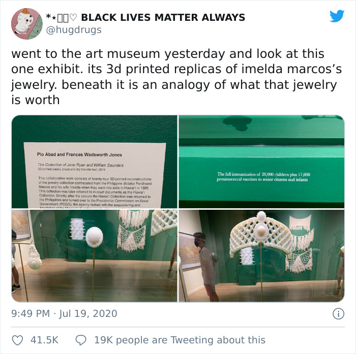 This Exhibition Exposes The True Worth Of The Jewelry Collection Of A Corrupt First Lady Of The Philippines And It's Infuriating