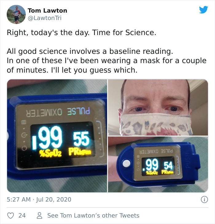 Doctor Runs 22 Miles Wearing Face Mask To Prove It Doesn't Lower Oxygen Levels