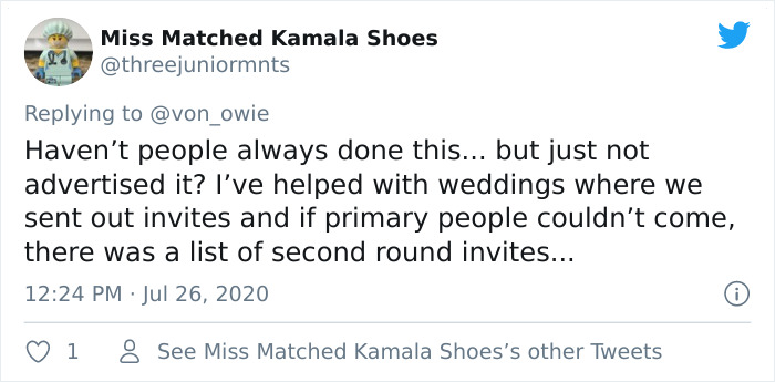 This Wedding Invitation Is Causing A Ruckus On Social Media For Putting Guests Into 3 Different Groups