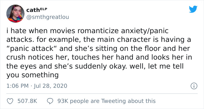 After Someone Says That The Way Panic Attacks Are Portrayed In Movies Is Nonsense, People Start Sharing What They Actually Look Like