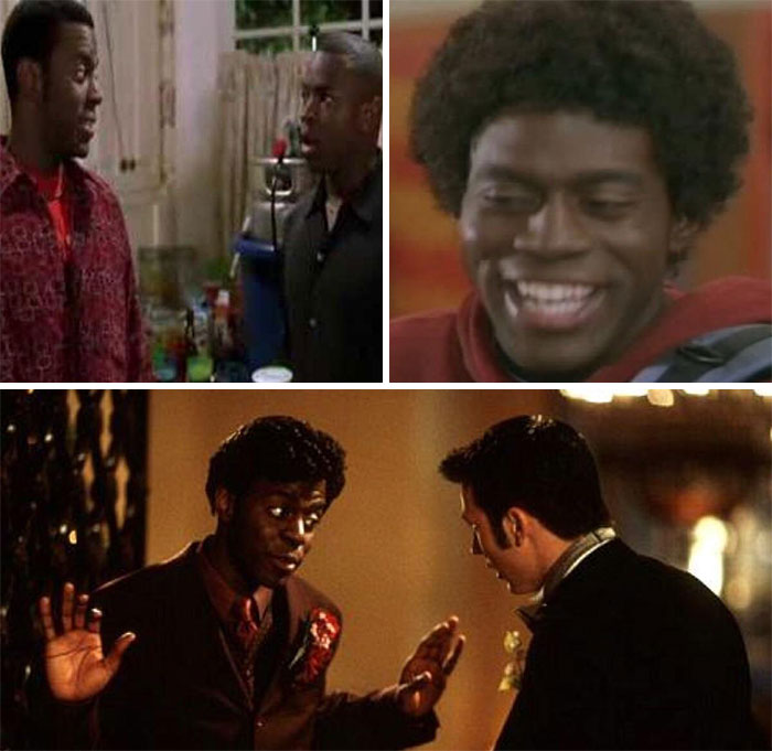 In Not Another Teen Movie [2001] Deon Richardsons Character Changes His Hair A Few Times Throughout The Film And No One Notices. This Is To Further Prove The Unimportance Of His Role As The “Token Black Guy”