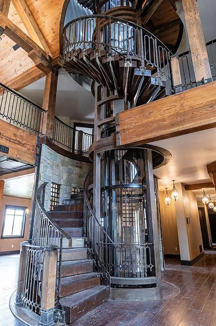 This Majestic 30,843-Square-Foot 'Castle' Sells For $13.95 Million And It Even Has A Fitness Center And Indoor Shooting Range