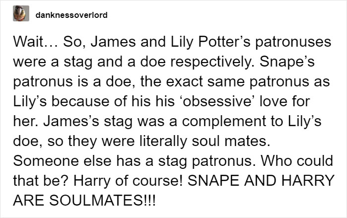 Snape And Harry Are Meant To Be