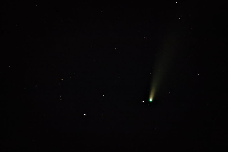 I Luckily Photographed The C/2020 F3 Neowise Comet