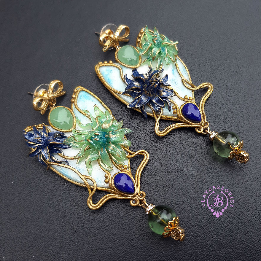 My Jewelry In Art Nouveau Style