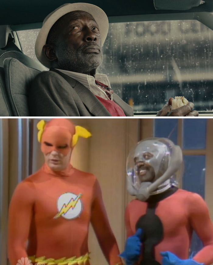 En Ant-Man, el actor Garrett Morris hace un breve cameo. Morris fue el 1º en hacer de Ant-man en Saturday Night Live en 1979