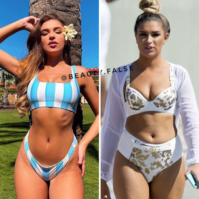 This Instagram Account Exposes Influencers Who Lie About Their True Appearance (30 Pics)