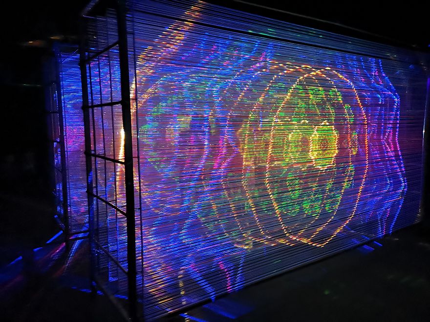 We Created A Conceptual Space Project Using Lights Called 'DecodetheCode' (40 Pics)