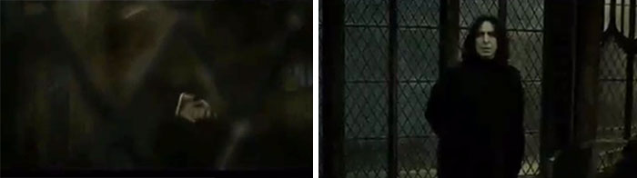This Is A Really Small Detail, But In Snape's Death Scene, When Voldemort Asks Snape Who The Elder Wand's Loyalty Lies With, Snape Responds "With You. Obviously." You Can See Him Sort Of Adjust Position And Gesture Towards Where Harry Is Hiding. This Could Be Him Trying To Indicate To Harry That He Was Actually The Rightful Owner Of The Elder Wand