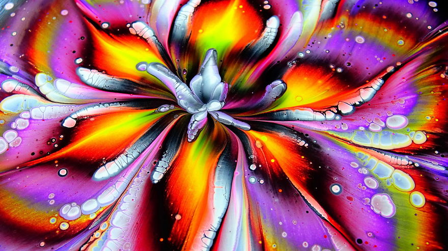 Collaboration With Erika Art~ Cup Bottom Reverse Flower Dip ~ Paint #withme Collaboration With Erika Art~ Cup Bottom Reverse Flower Dip ~ Paint #withme