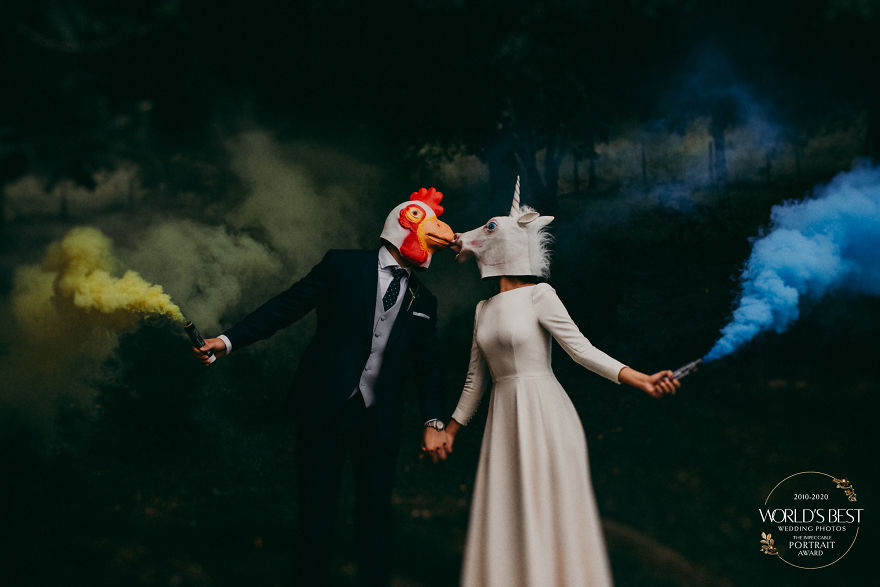 Smoke Bombs And Masks - You Can't Go Wrong.