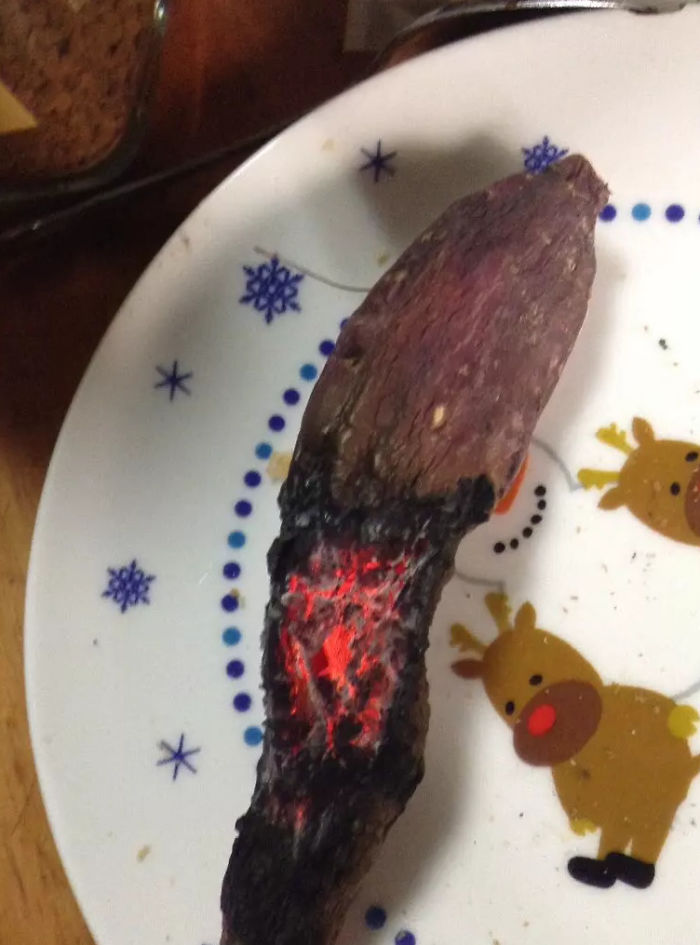 Tried Cooking A Sweet Potato In My New Air Fryer Today