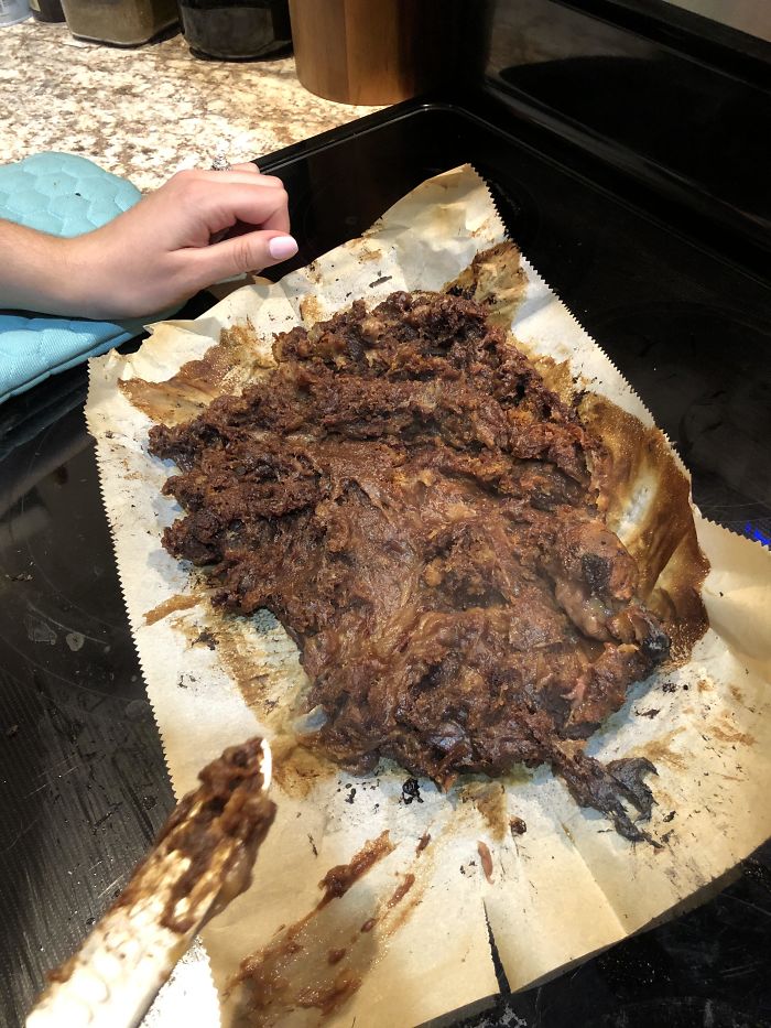 Wife’s Attempt At Banana Bread