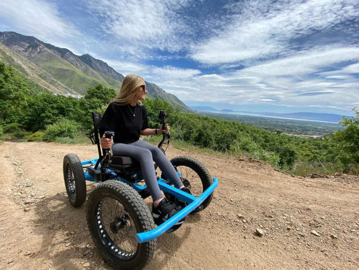 Zack Nelson Designed An Off-Road “Wheelchair” So That His Wife Can Go Places She Never Imagined, It’s Now Up For Mass-Production