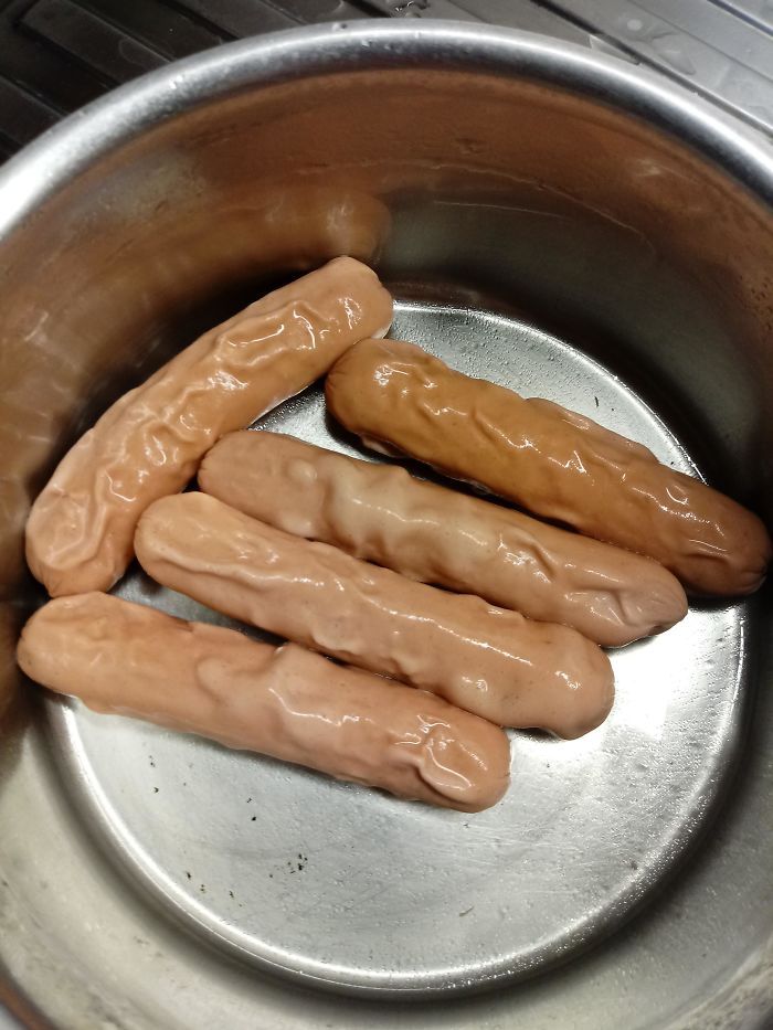 My Girlfriend Made Vegetarian Hotdogs