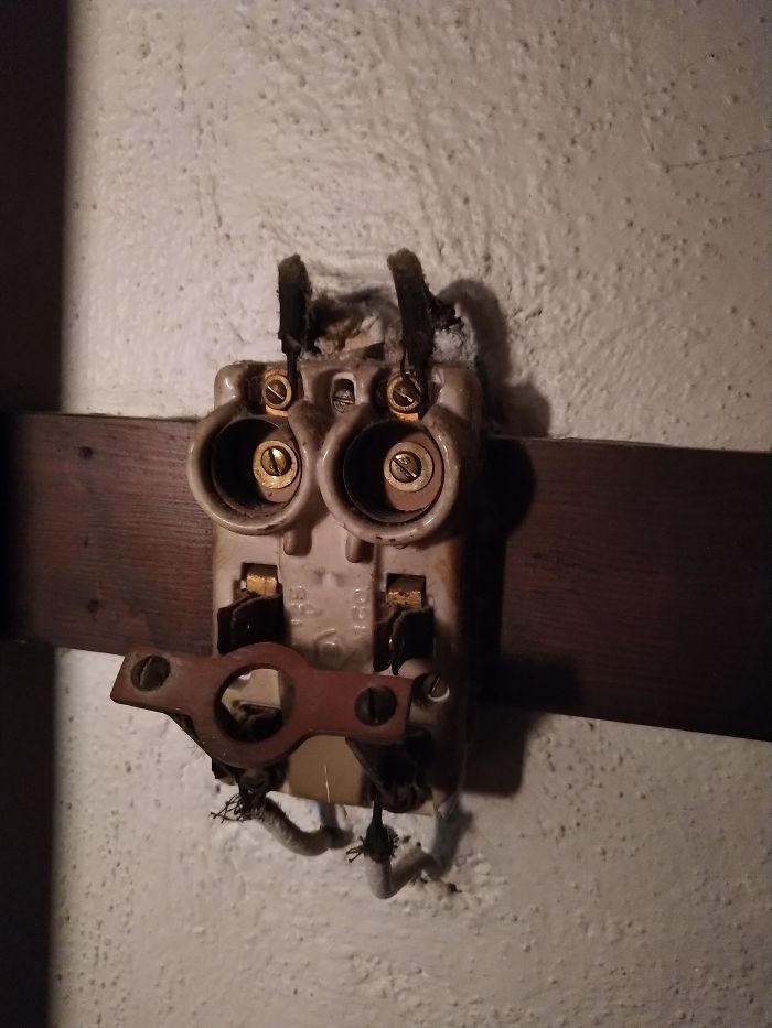 Midwest House Built In Early 1900s Has A Thing On The Wall, What Is This Thing?