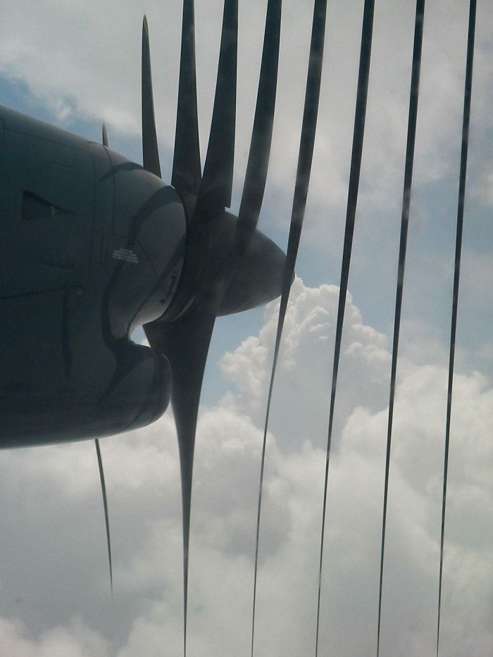 What Happened When I Tried To Take A Picture Of An Airplane Propeller