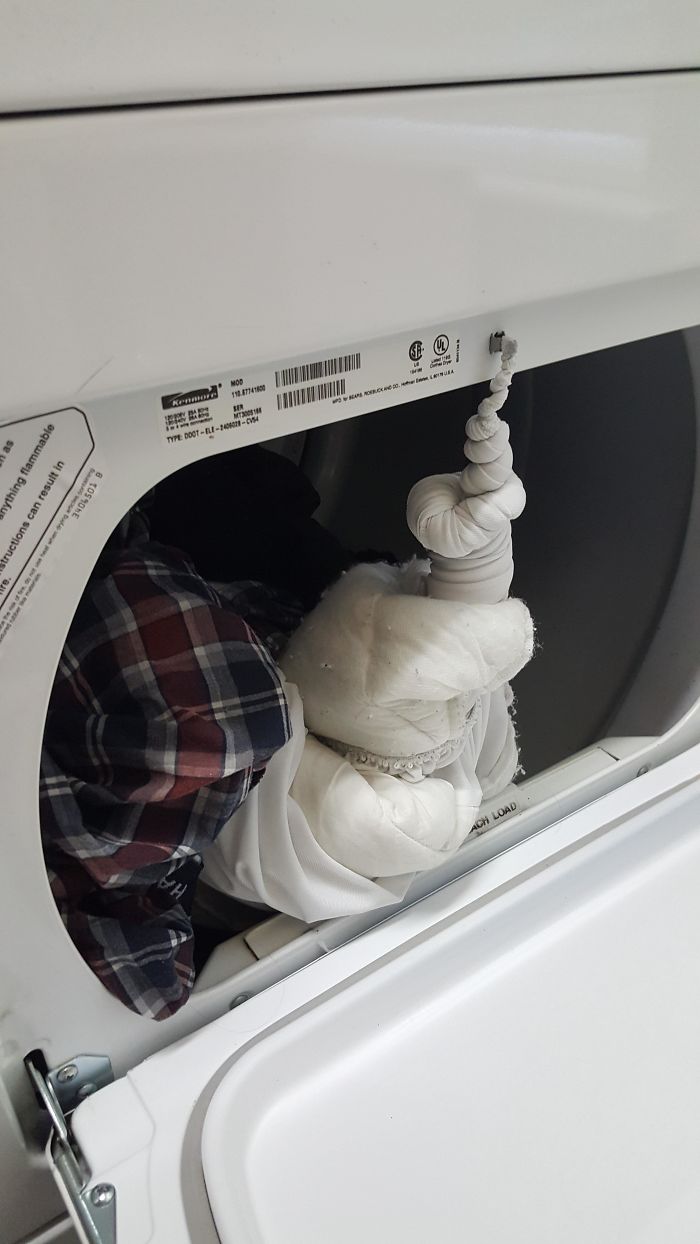 My Friend's Laundry Machine Did This
