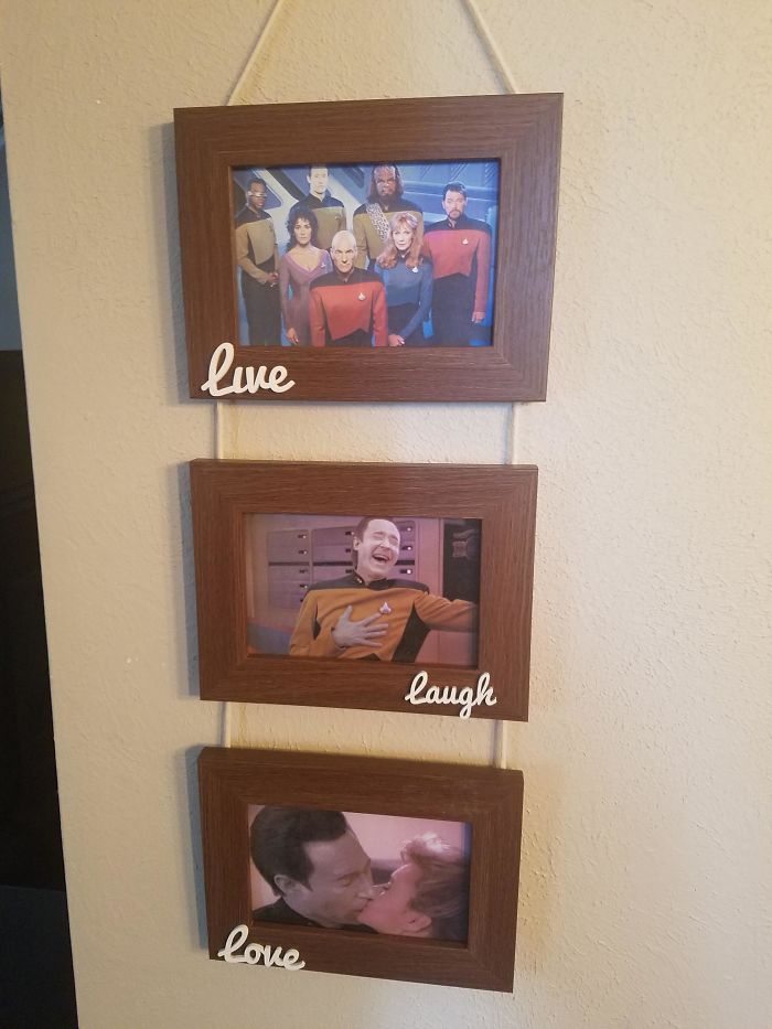 A mi novia no le gustaron las fotos que puse en sus nuevos marcos