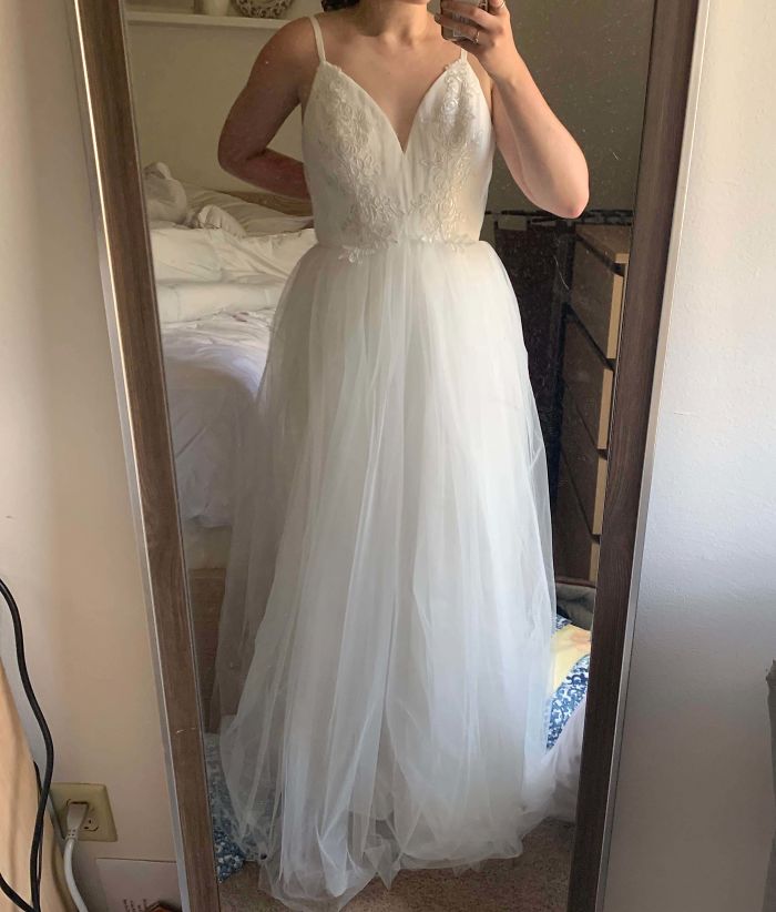 I Found My Dress! $70 On Sale From Modcloth And I’m In Love - Just Needs A Little Steaming And Tailoring.