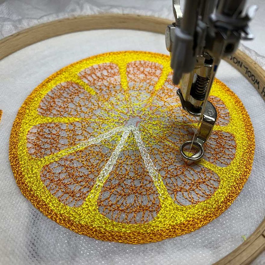 Artist Creates 100 Unique Embroideries In Ambitious Project