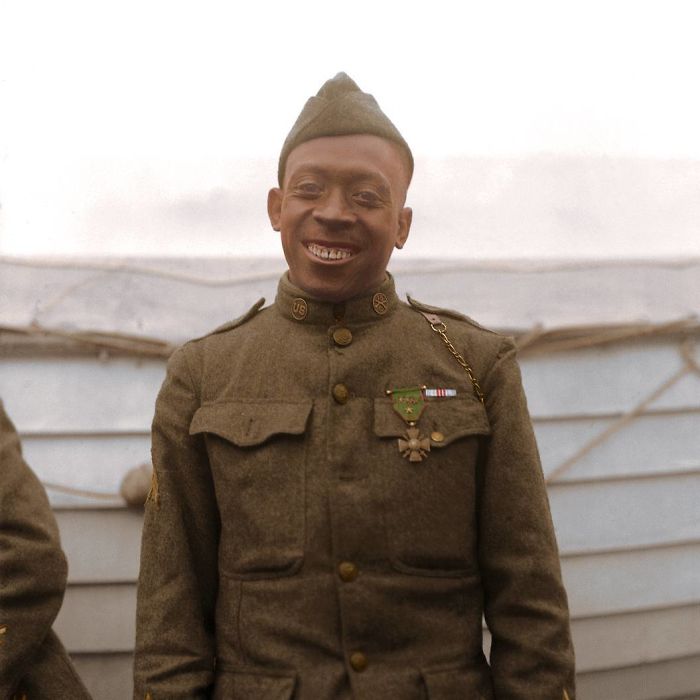 Sgt. Henry 'Black Death' Johnson Of The 369th