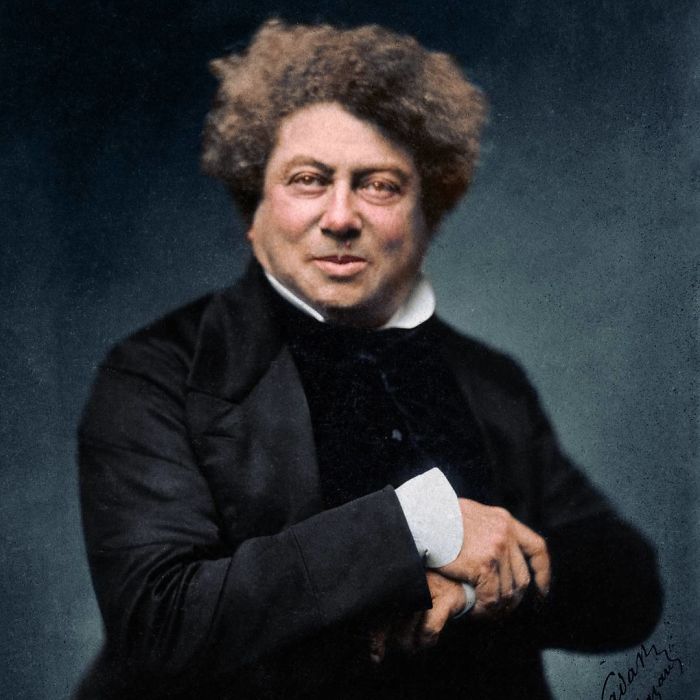 Alexandre Dumas, Author Of The Count Of Monte Cristo & The Three Musketeers, Among Dozens Of Other Influential Works
