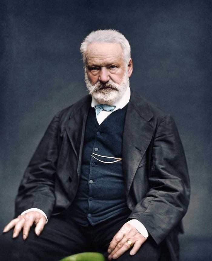 Victor Hugo, Famous Author Of Les Miserables, And The Hunchback Of Notre-Dame - Ca. 1876