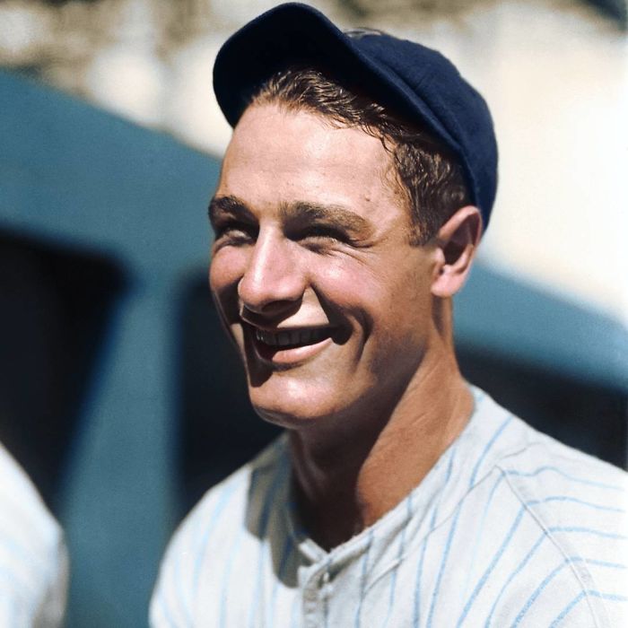 Lou Gehrig, First Baseman For 17 Seasons With The Yankees