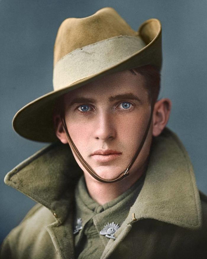 Unidentified Soldier Of The First Australian Imperial Force