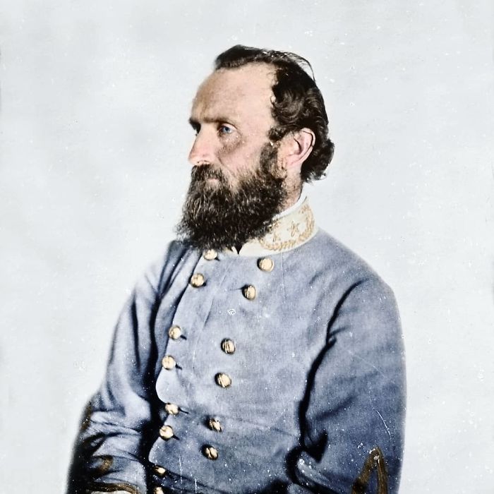 General 'Stonewall' Jackson, Legendary Confederate General, Second Only In Fame To Robert E. Lee Himself