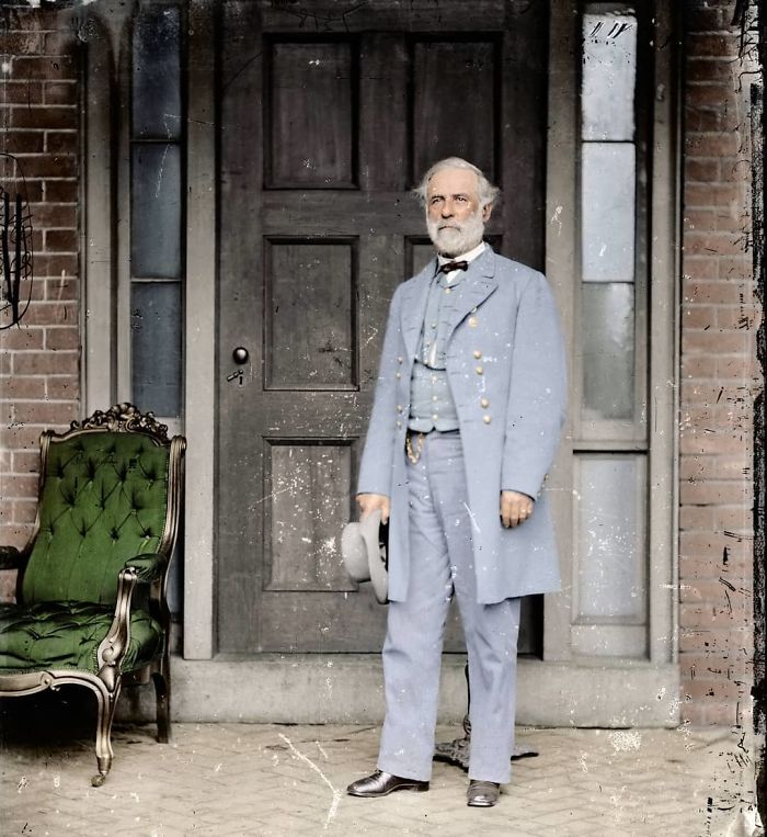 General Robert E. Lee, C.s.a., A Week After Surrendering The Army Of Northern Virginia To General Ulysses S. Grant, Effectively Ending The American Civil War - April 16, 1865