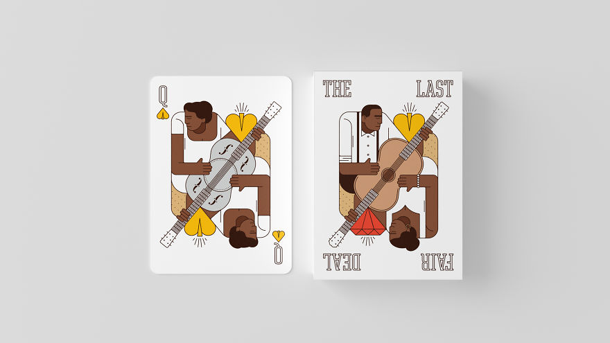 Blues Pioneers Honoured In Illustrated Playing Cards.