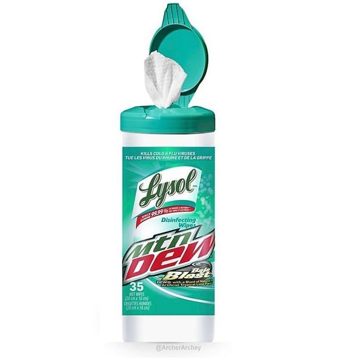Covid-19 Got You Down? Give Your Insides A Blast With New Lysol Baja Blast™! Available Now. 