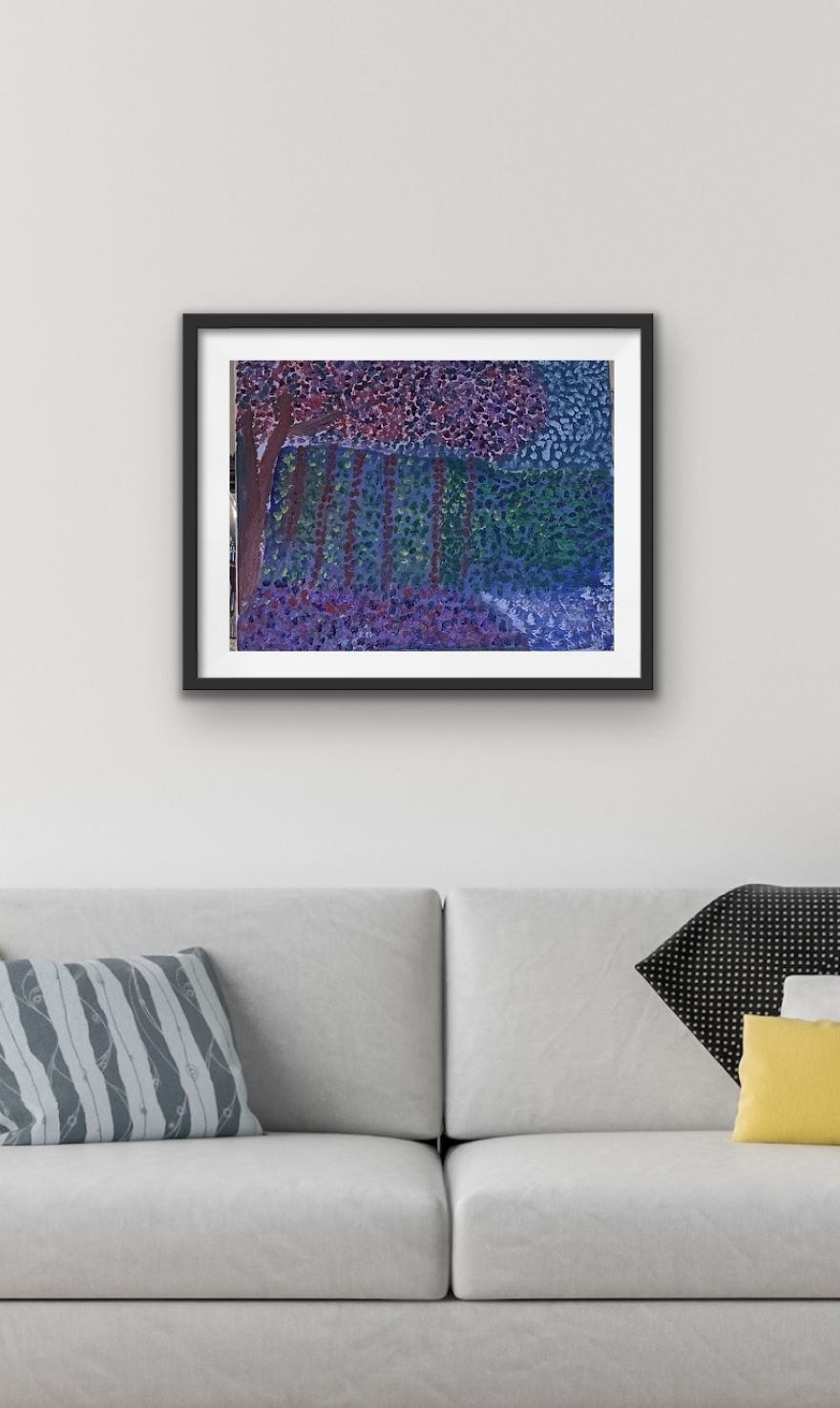 Progression Of Pointillism Painting