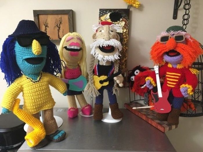 Barbara Smith's Amigurumi Muppets Are The Best Thing You'll See Today ... She's A Crochet Master!