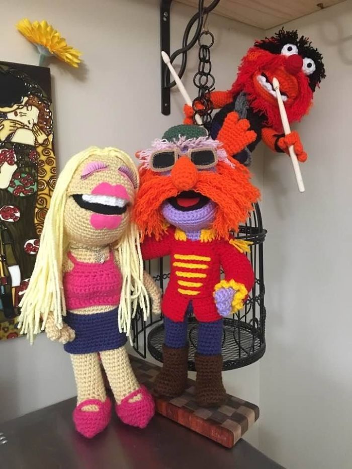 Barbara Smith's Amigurumi Muppets Are The Best Thing You'll See Today ... She's A Crochet Master!